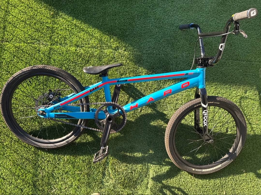 美品2021HaroRaceLTPro (Blue)カスタム済み BMXレース用