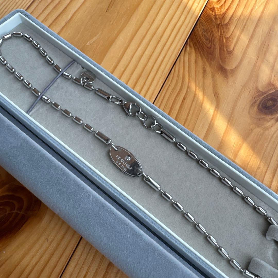 HEARTZ メタリックネックレスⅡ 43cm