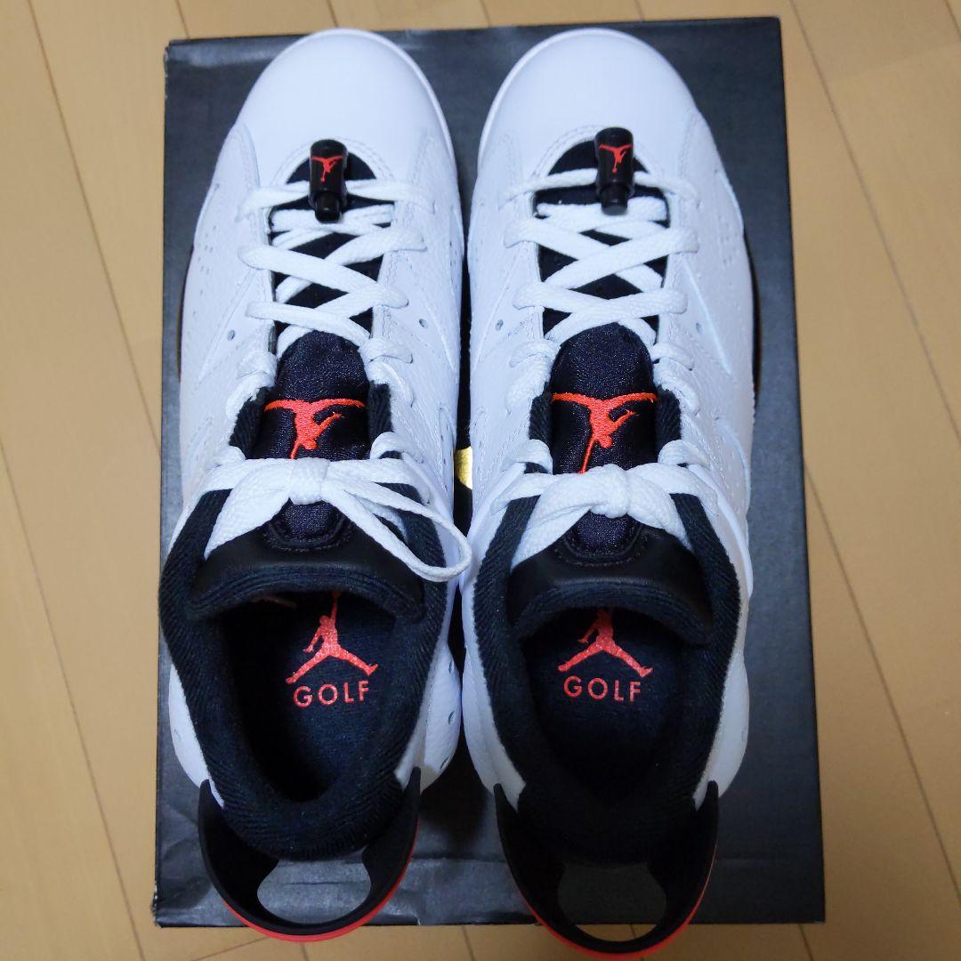 値下げNIKE AIR JORDAN6 RETRO LOW GOLF 25.5②