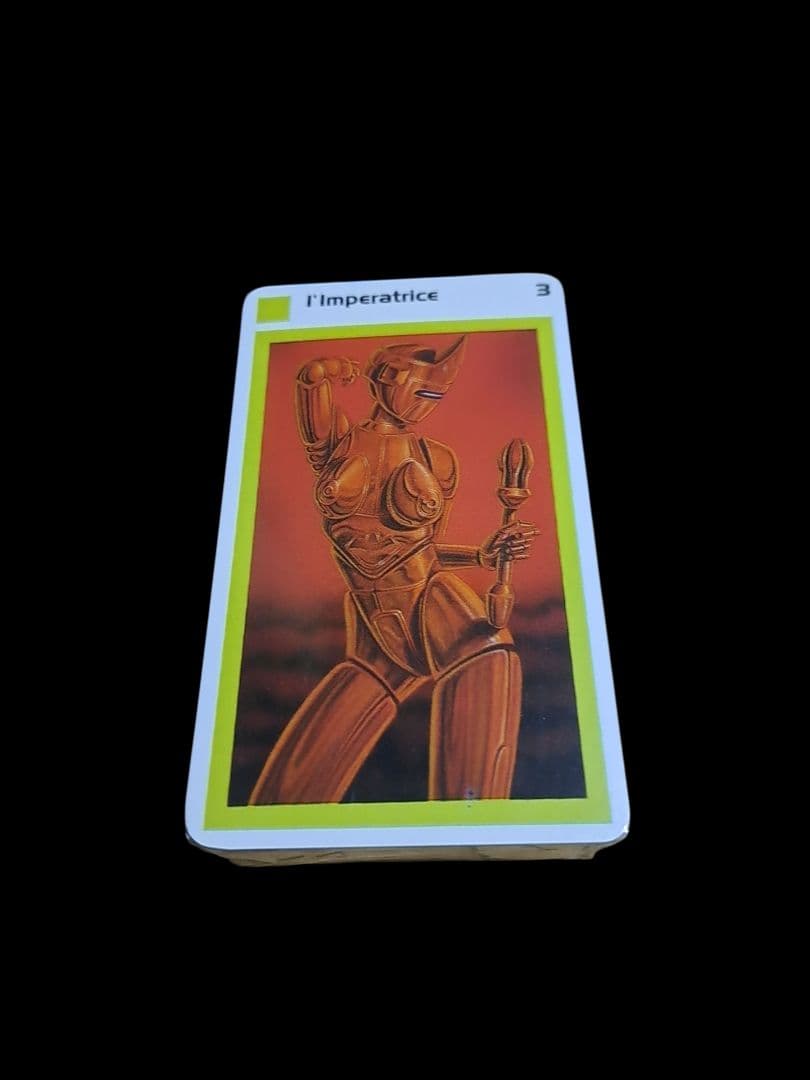 激レア 絶版 イタリア製 ロボット・タロットカード ロ・スカラベオ社