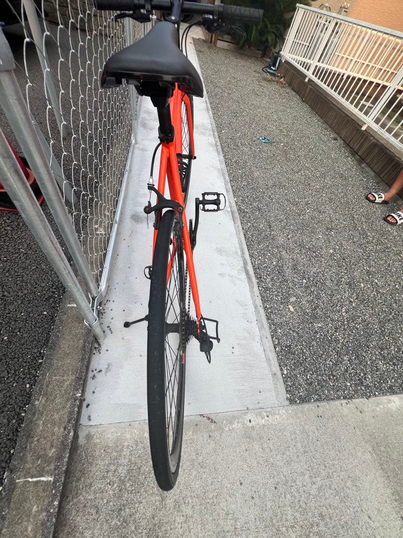 オレンジ シクロクロスバイク アサヒサイクル