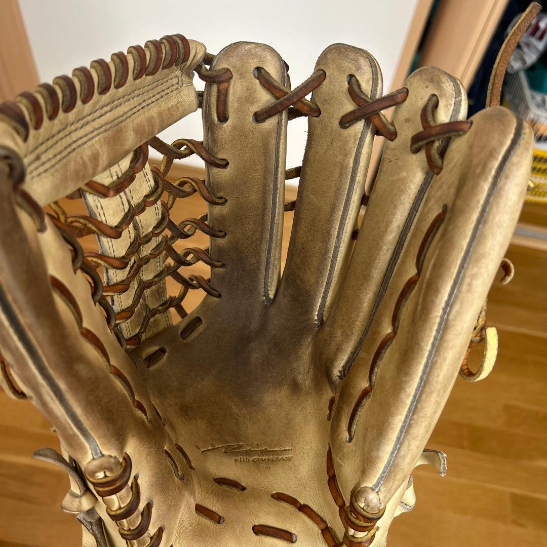 IPSelect 硬式グローブ 外野手用 キャメル