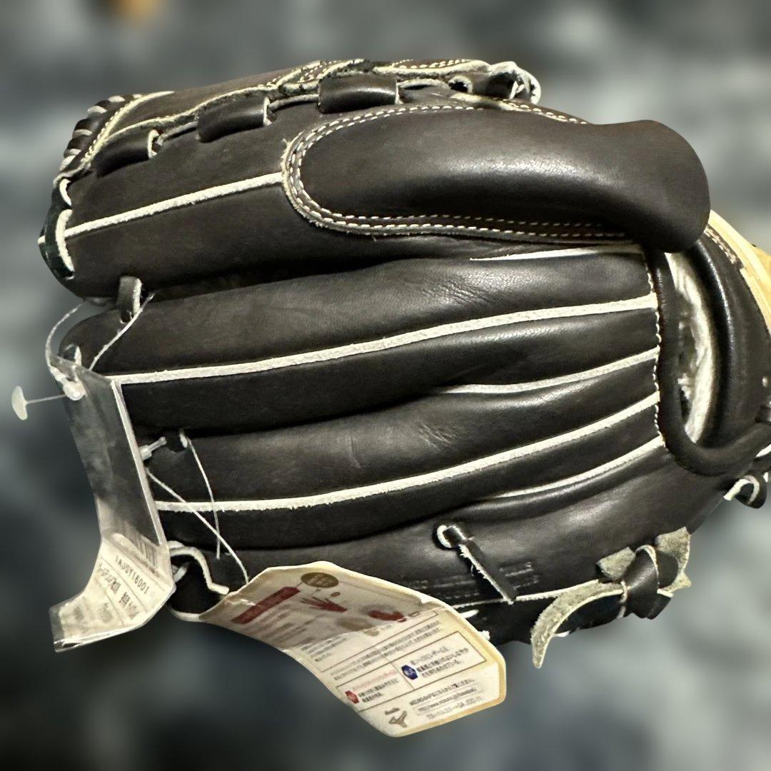 Mizuno 軟式グローブ 黒 右投げ用