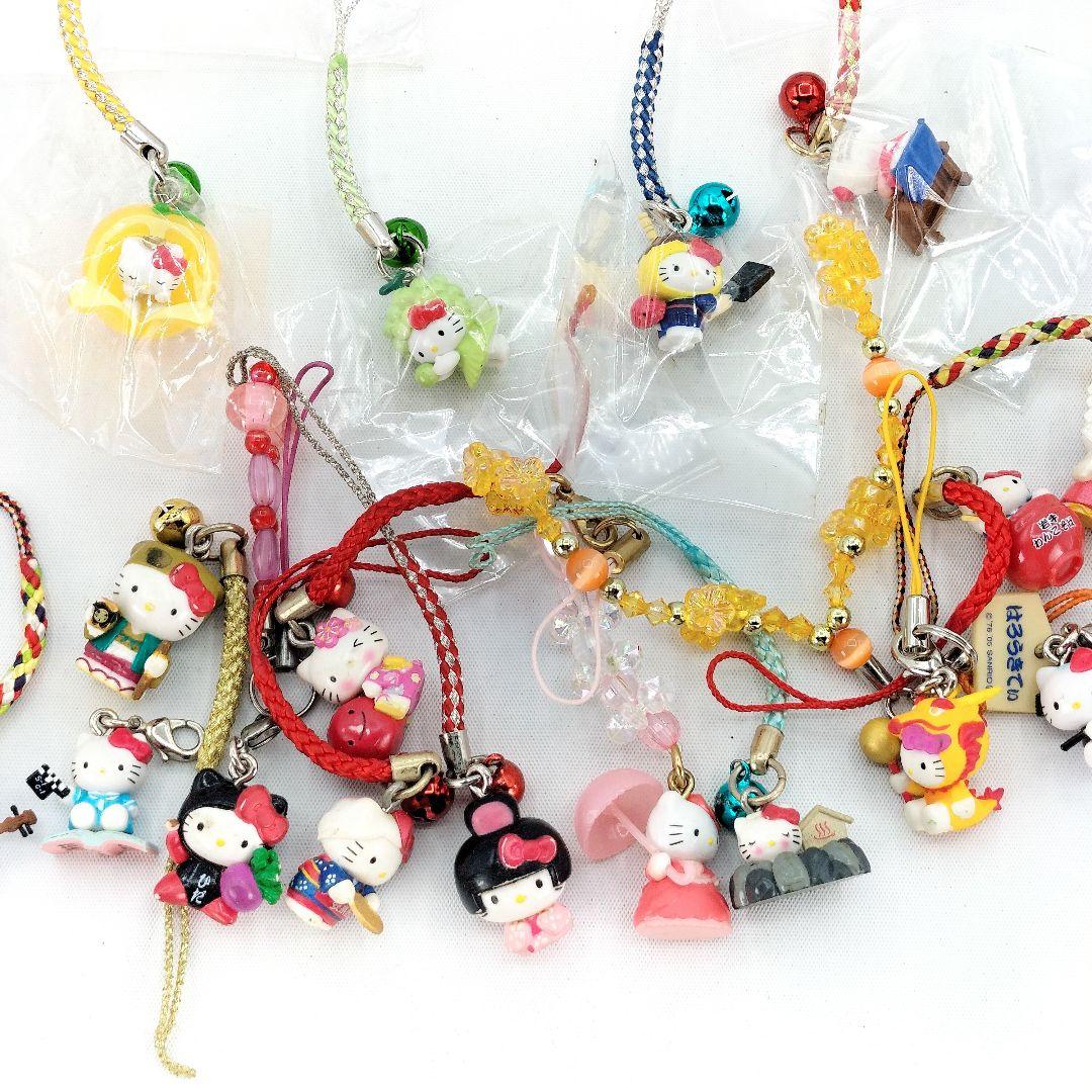 ご当地キティ 根付け ストラップ 46個 まとめ ハローキティ サンリオ