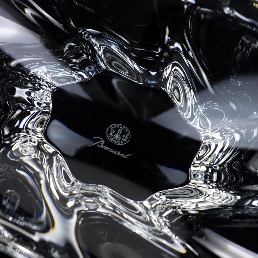 Y2437-6 バカラ キャディックス アッシュトレイ プレート 箱付き　PP