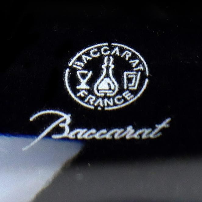 Y2437-6 バカラ キャディックス アッシュトレイ プレート 箱付き　PP