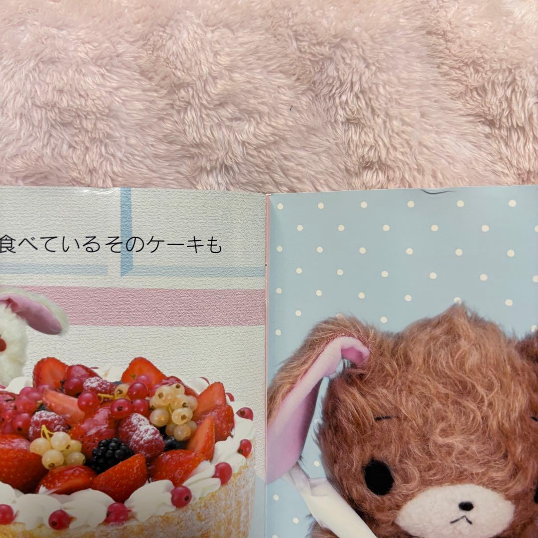 【週末限定値下げ】 シュガーバニーズ しろうさ・くろうさ ぬいぐるみ 絵本セット