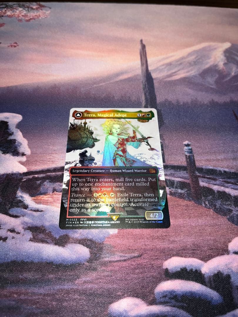 魔導戦士、ティナTerra, Magical AdeptMTG天野喜考Foil