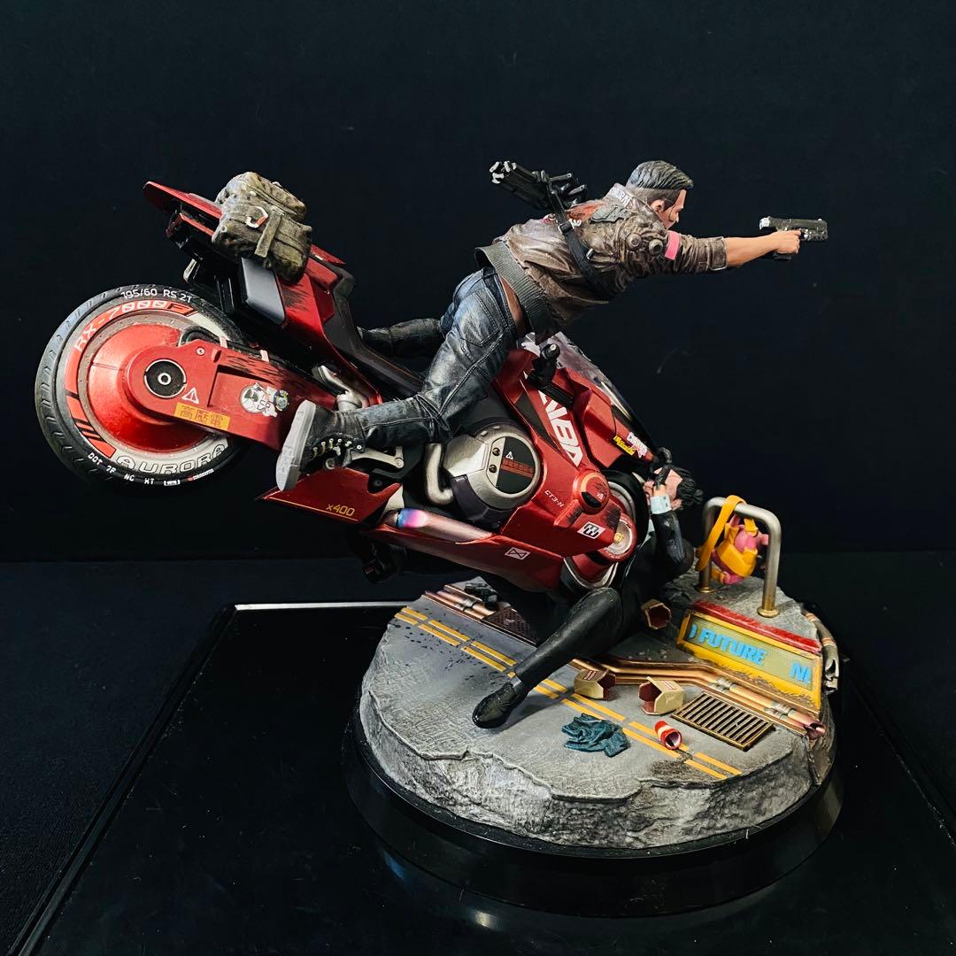 PS4 サイバーパンク2077 V＆YAIBA KUSANAGI スタチュー