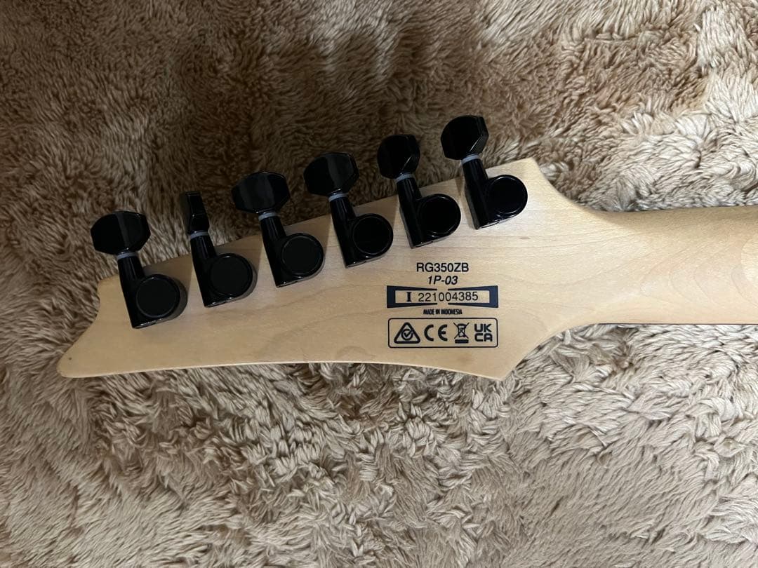 【調整済】IBanez RG350ZB まあまあ美品　エレキギター　アイバニーズ