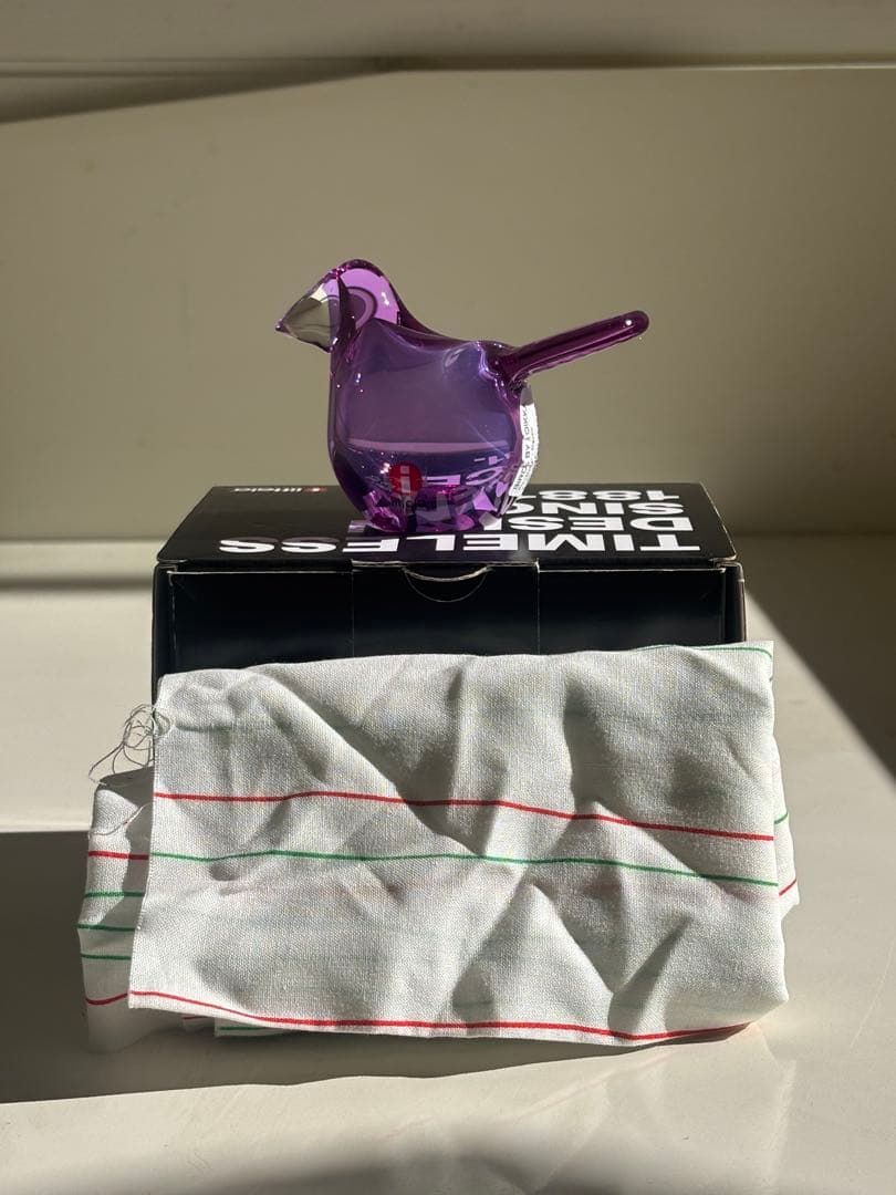 イッタラ　シエッポ　アメジスト　クリア　オイバトイッカ　scope 別注