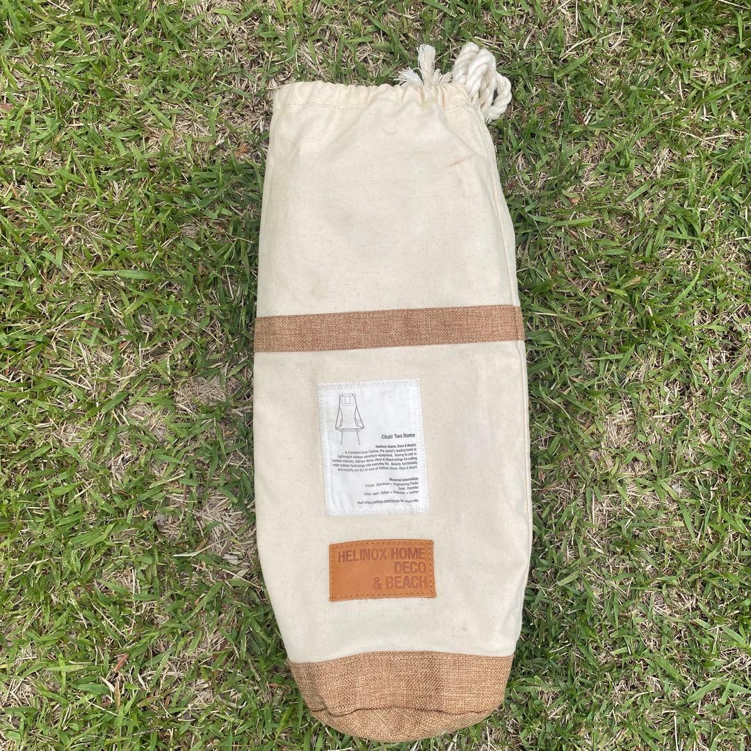 ヘリノックス マンダラ刺繍 ベージュ ローチェア