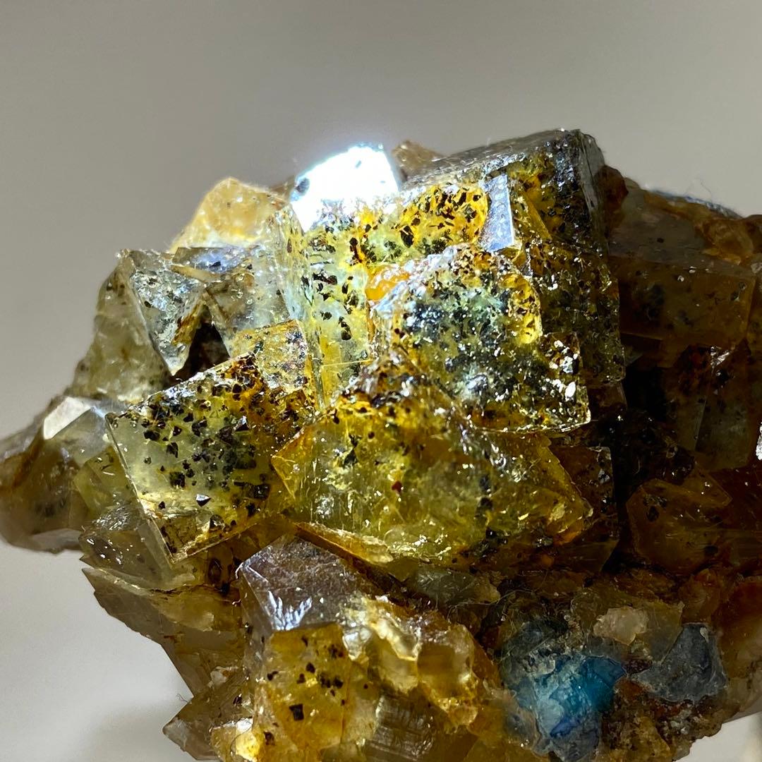 フローライト　蛍石　クリスタルヘブンポケット　鉱物標本　原石　天然石　イギリス