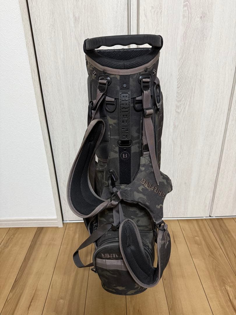 BRIEFING ブリーフィング キャディバッグ CR-4マルチカムブラック