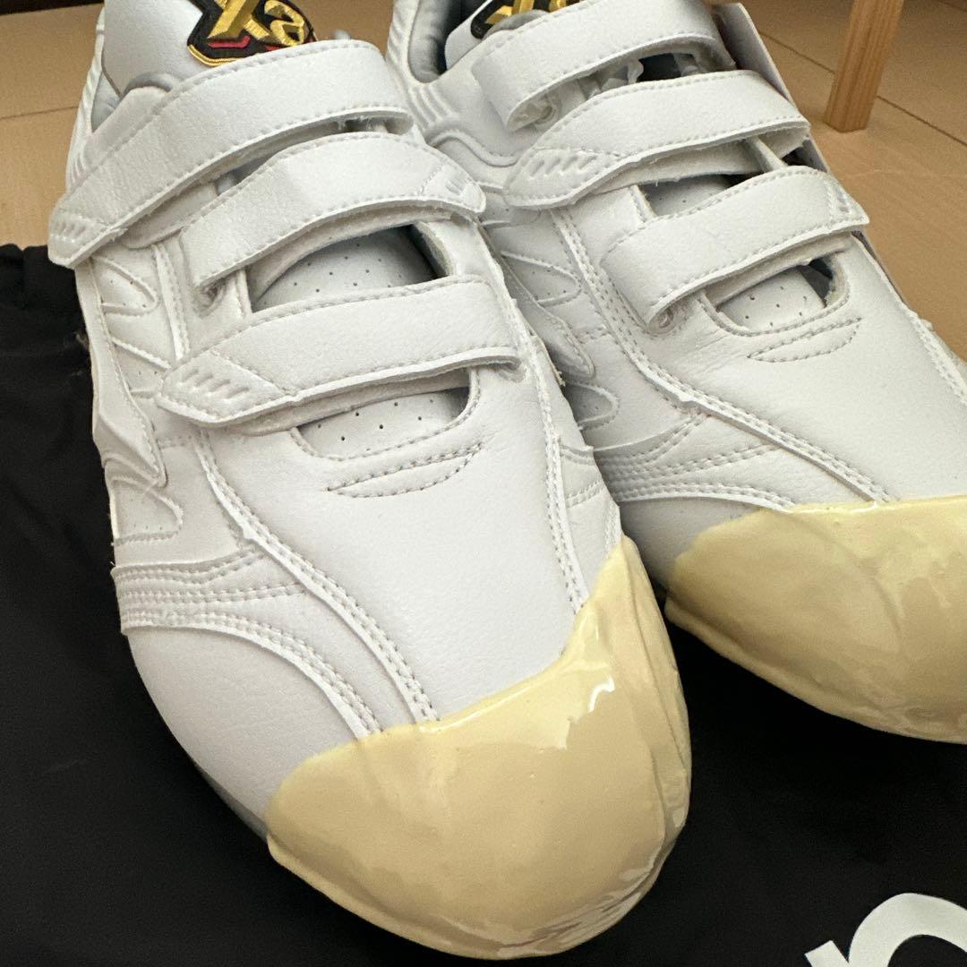 xanax P皮付きベルト式樹脂底野球スパイク