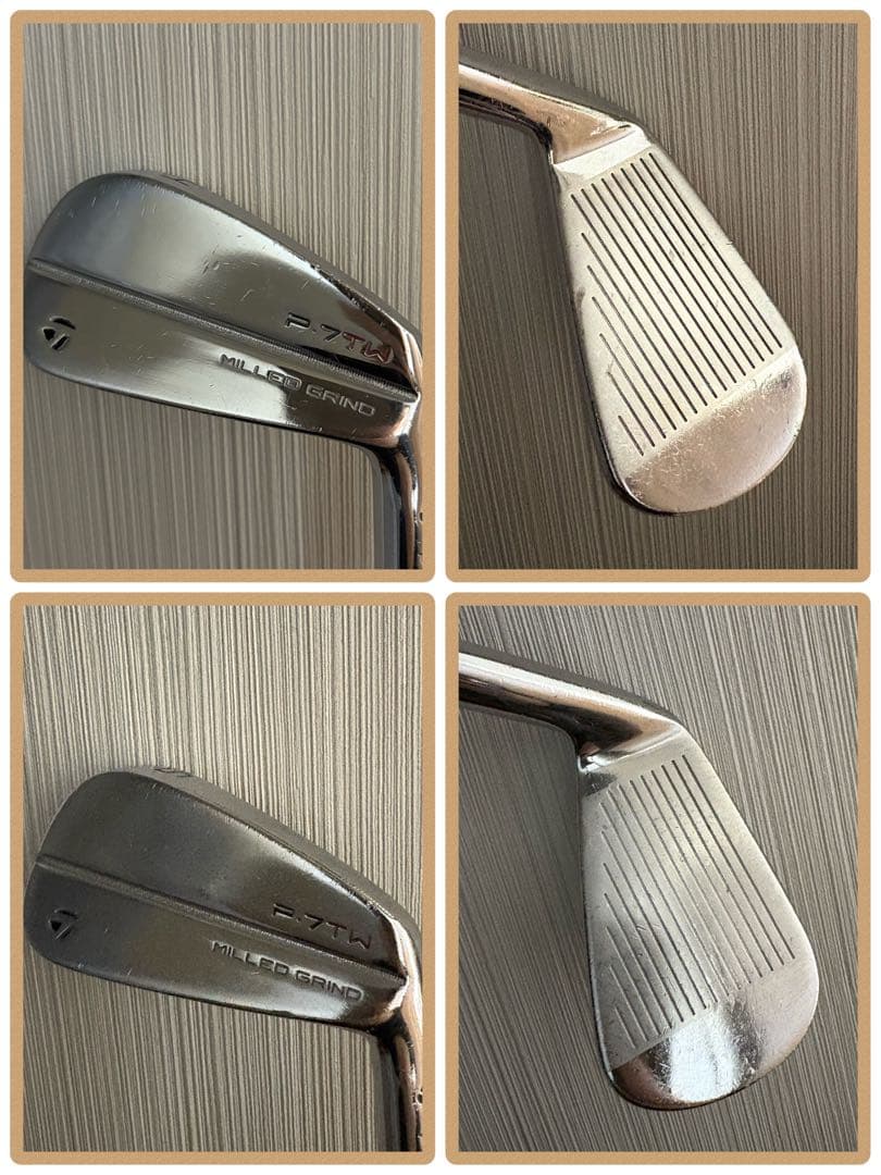 激レア！タイガーウッズ特別仕様テーラーメイドP7TW アイアンセット7本