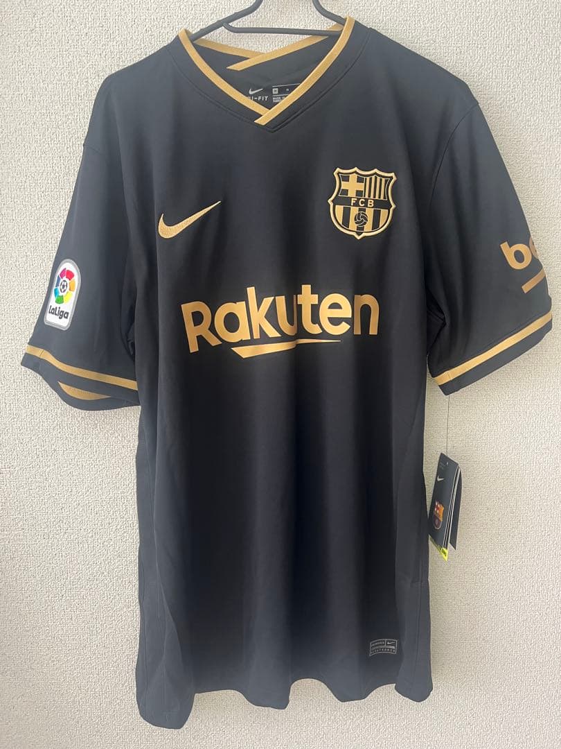 新品・未使用　メッシ10 FC Barcelona Nike Mサイズ　黒×金
