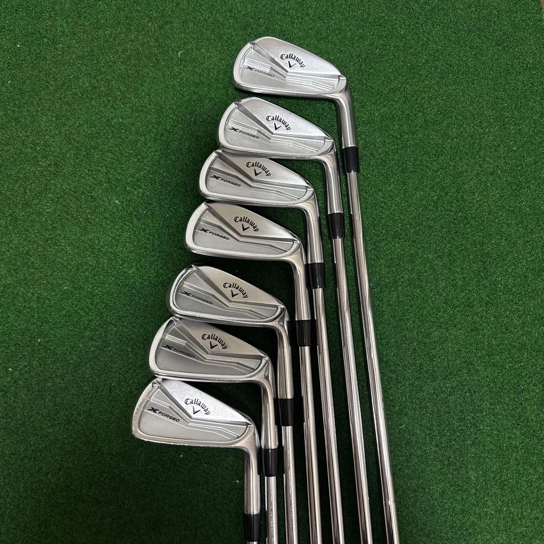 (4-P)Xフォージド2024 モーダス115S 7本セット　キャロウェイ