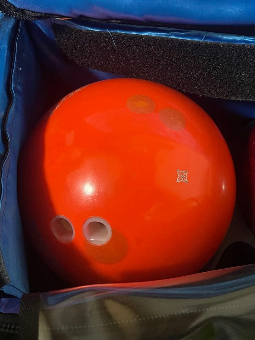 IDOL HELIOS ボウリングボール 15lb オレンジ