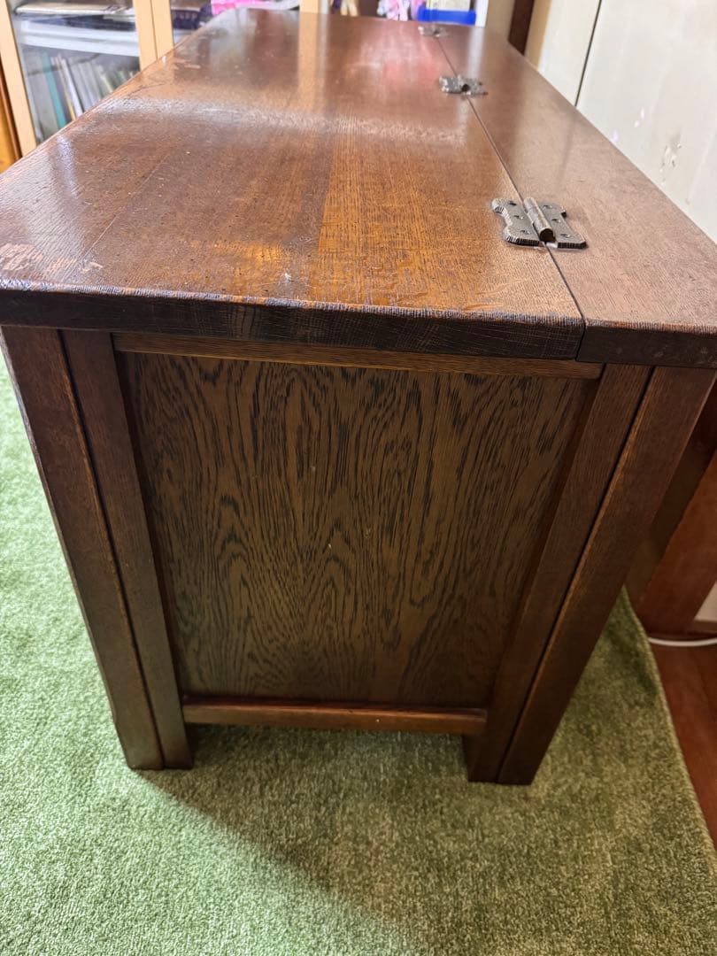 【貴重】solid furniture OAK ブランケットボックス　トランク