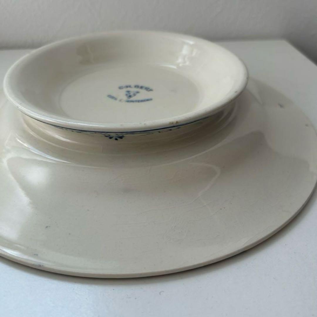 【美品】クレイユモントロー　コルベール　コンポティエ　フランスアンティーク