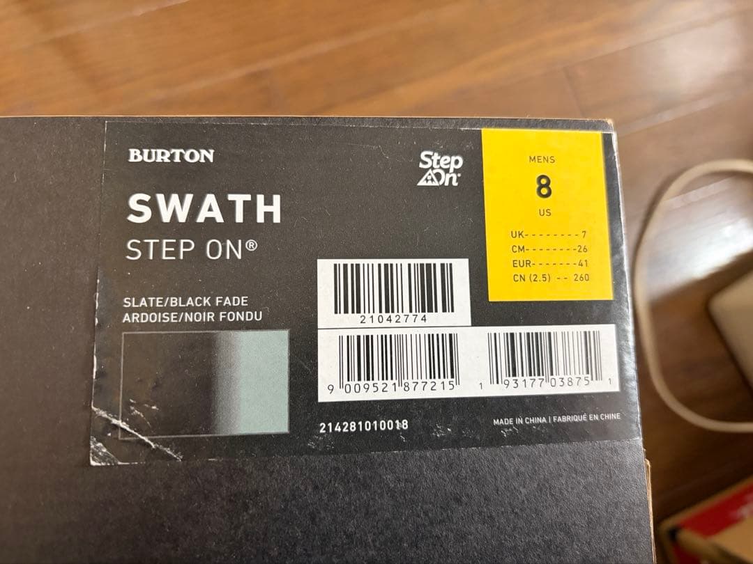 BURTON SWATH STEP ON スノーボードブーツ 26cm