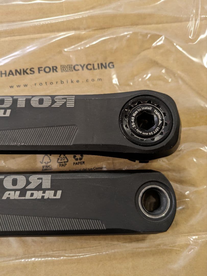 ROTOR ALDHU 24 170mm 左右クランクアーム