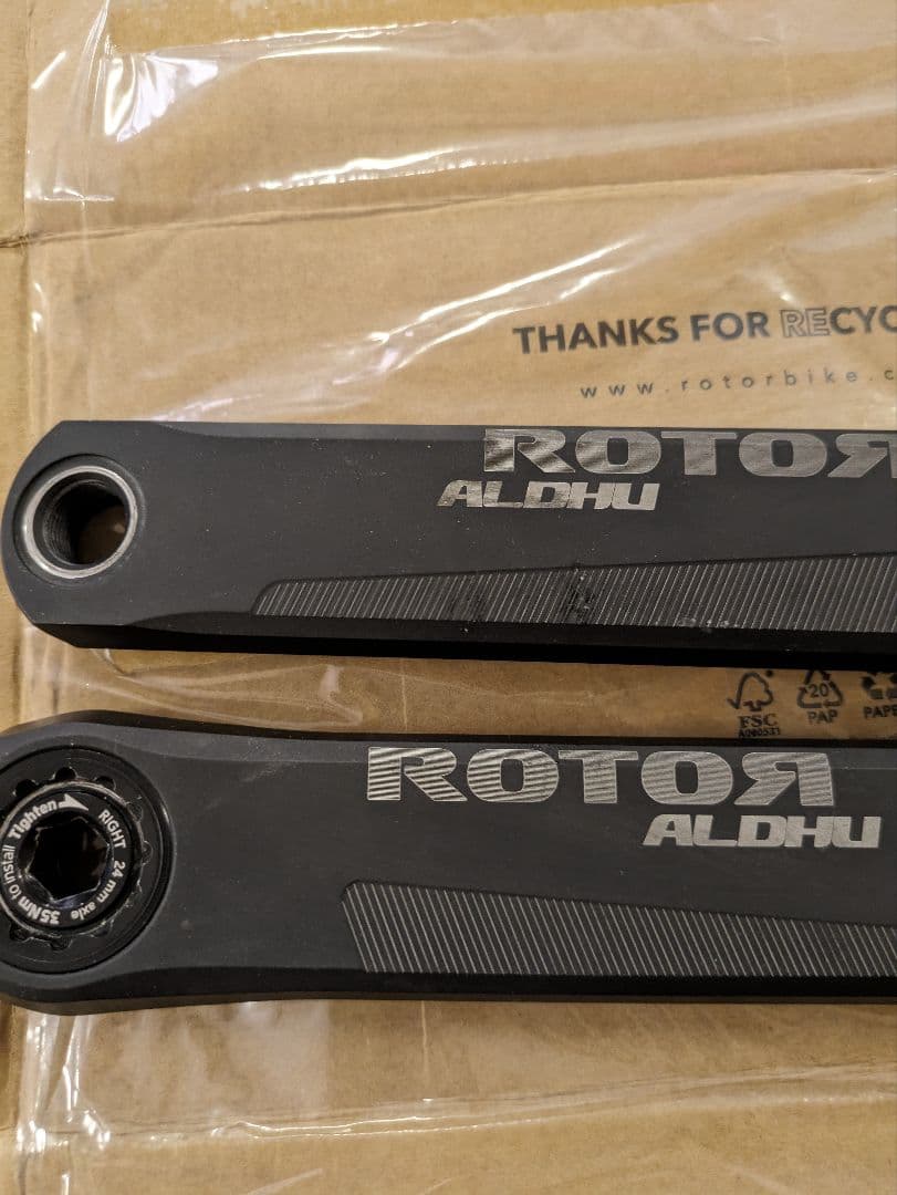 ROTOR ALDHU 24 170mm 左右クランクアーム