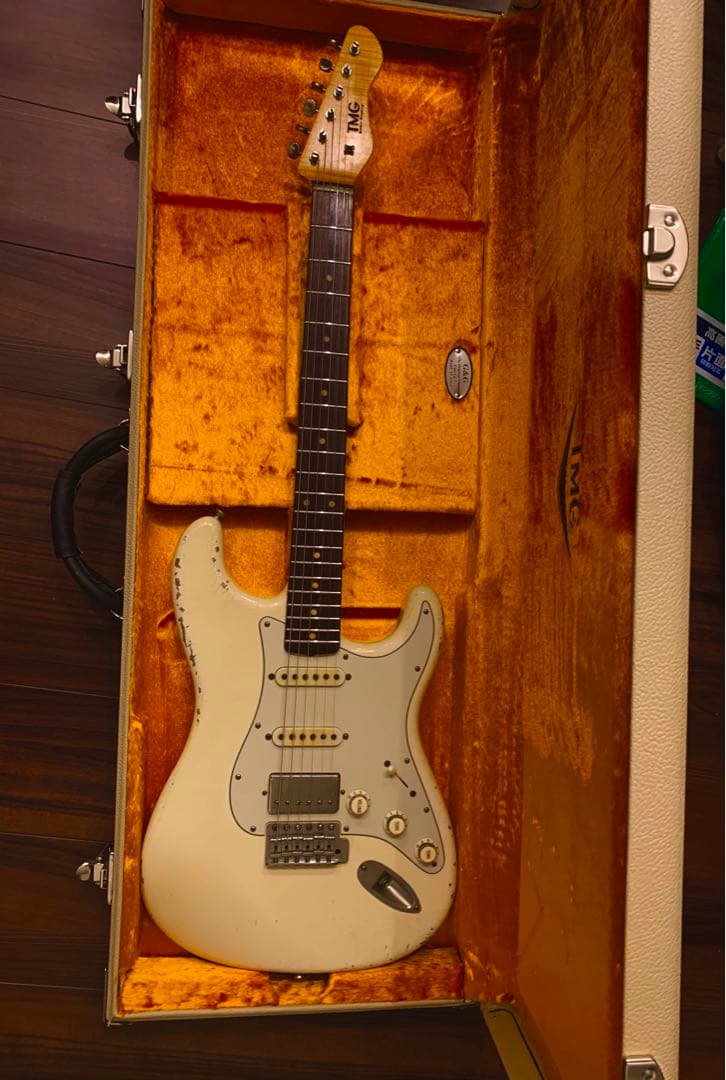 TMG Guitar / Dover SSH White ストラトタイプ 中古