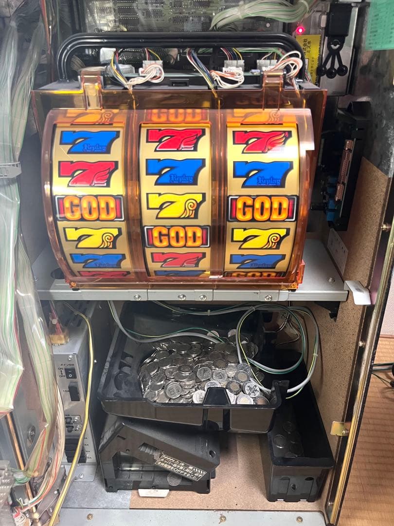 ミリオンゴッド　初代　パチスロ実機