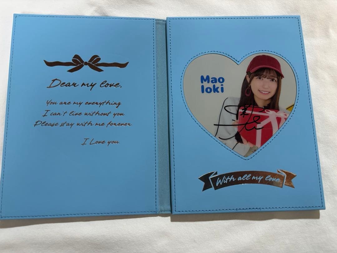 ひ*き様 五百城茉央直筆サイン入りオリジナルバレンタインブック