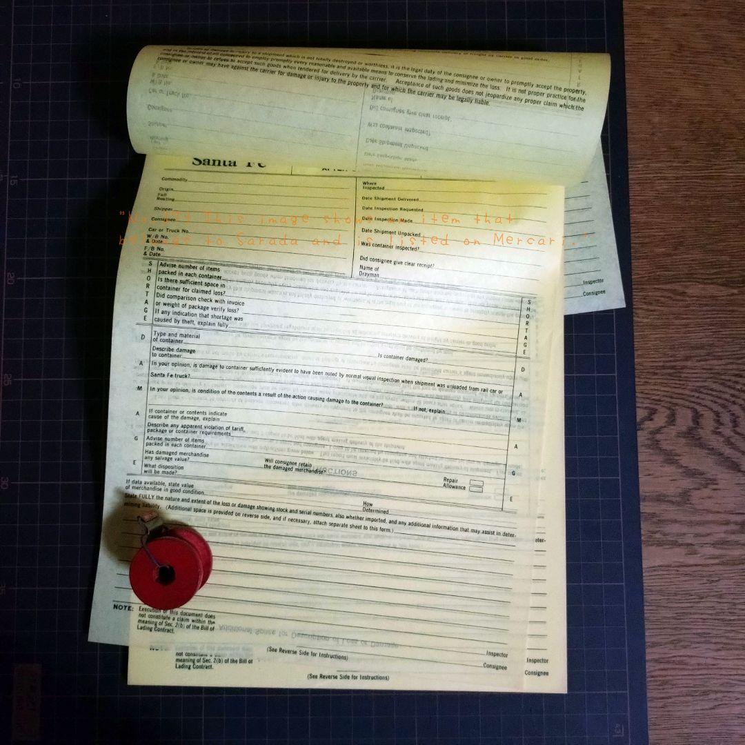 373　古い鉄道書類　まとめ売り