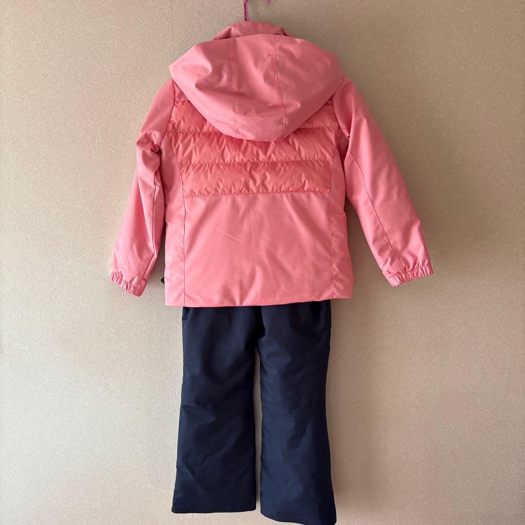 【新品】phenix 子ども用スキーウェアセット ピンク/ネイビー 130㎝