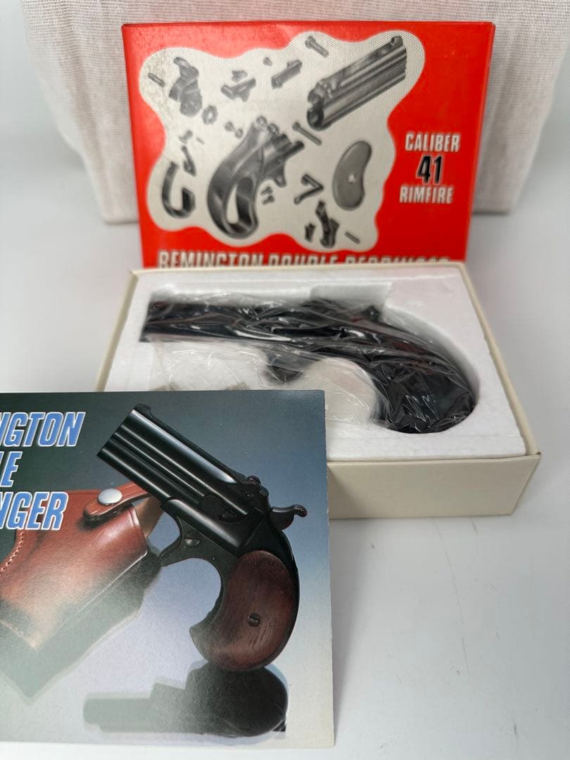 未使用 CMC ABS樹脂モデルガン レミントン・ダブル・デリンジャー i0-1