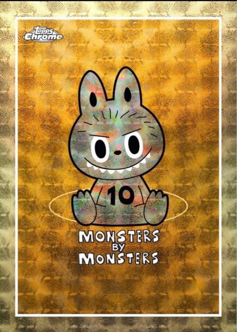 LABUBU TOPPS コラボ BOX 正規品 Chrome 3 BoX