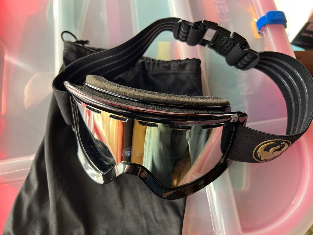 【単品希望受付けます】anon ヘルメット DRAGON ゴーグル　セット