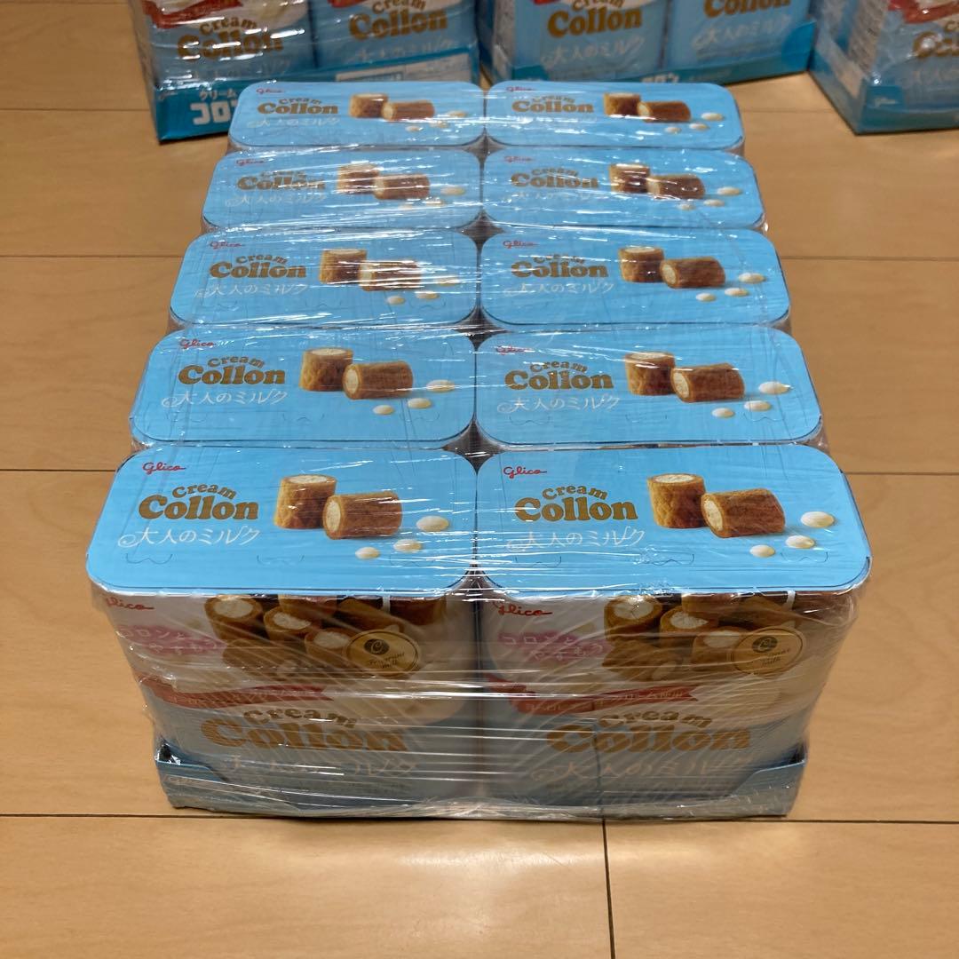 【あいな】グリコ　コロン　大人のミルク　140個　まとめ売り