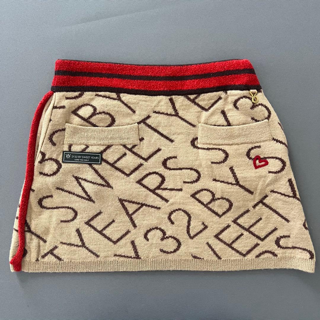 SY32 SWEET YEARS セットアップ　レディース　上下　ゴルフ　ニット