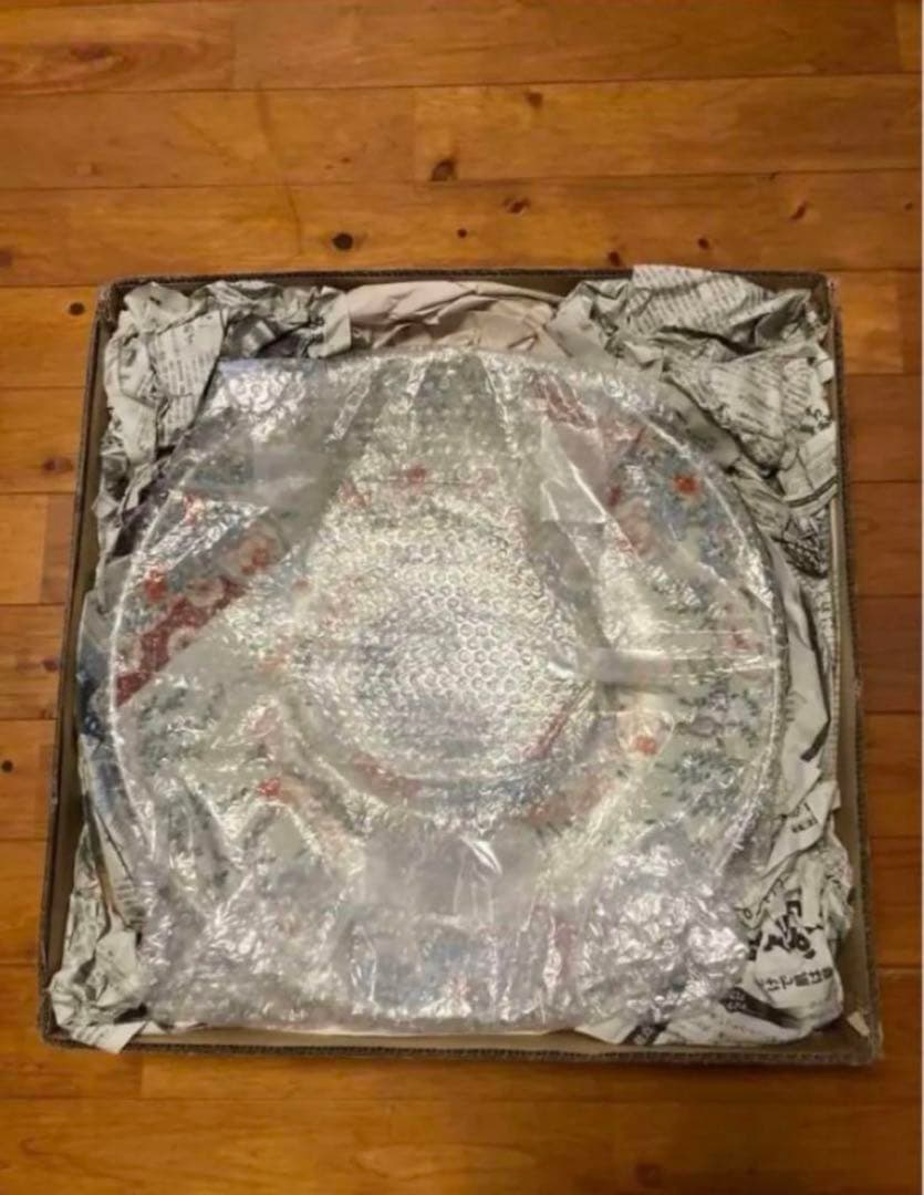 古伊万里 赤絵 大皿 【希少】骨董 アンティーク コレクション 古美術