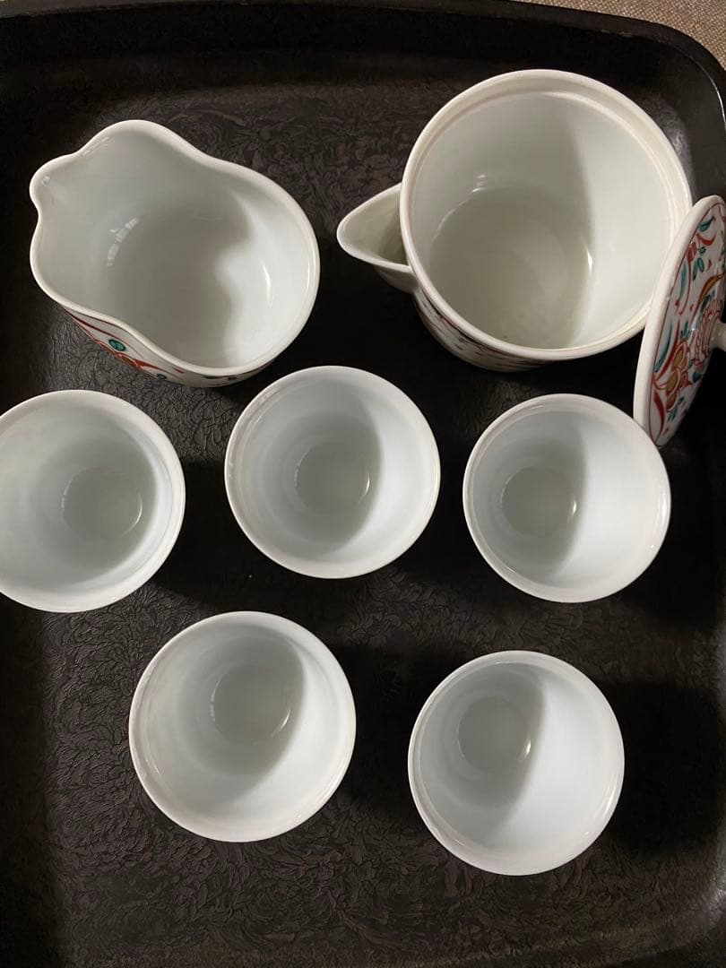 清水焼き 陵泉 煎茶器セット