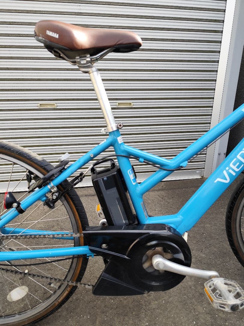 めるゆ　ヤマハ　ビエンタ　水色　12.3Ahバッテリー 現状品