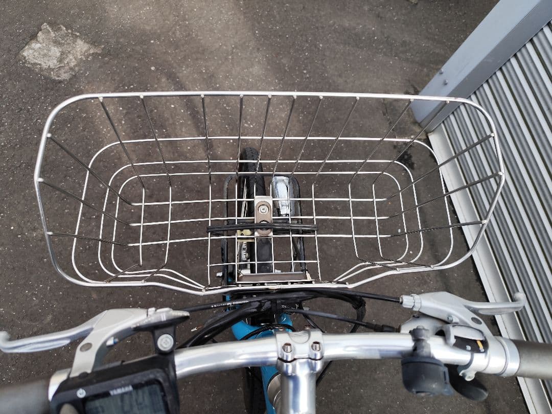 めるゆ　ヤマハ　ビエンタ　水色　12.3Ahバッテリー 現状品