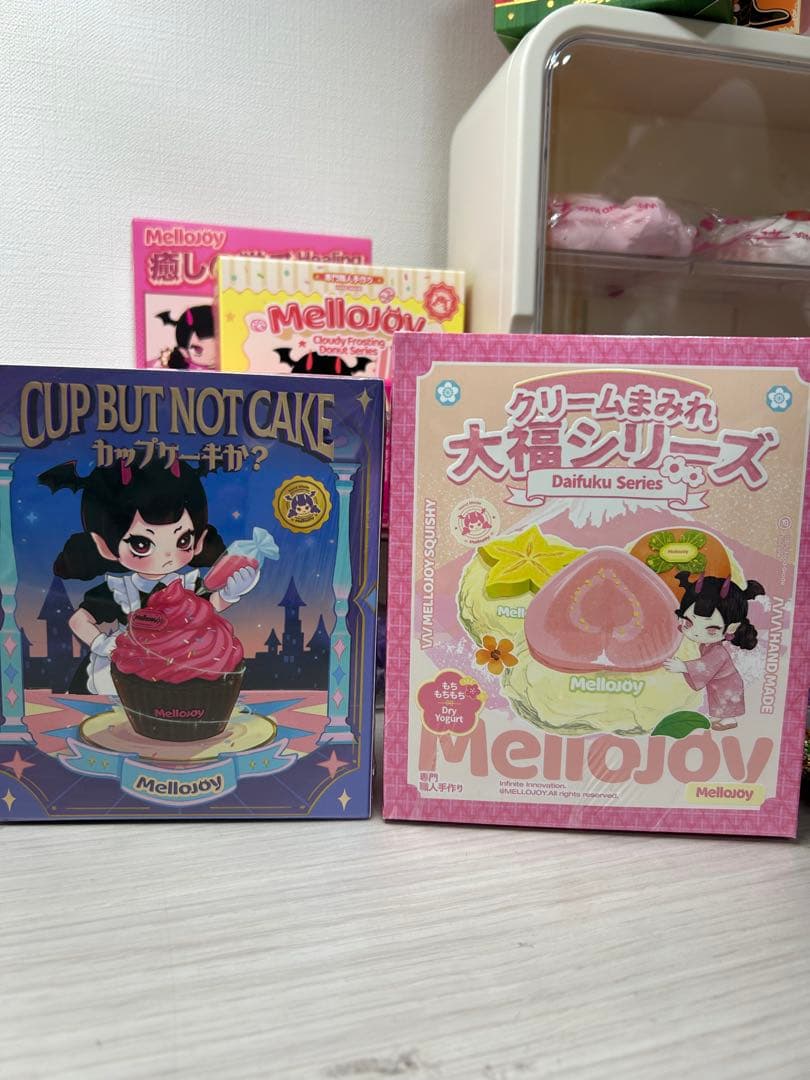 新品未開封　Mellojoy メロジョイ 大福　カップケーキ　2個セット