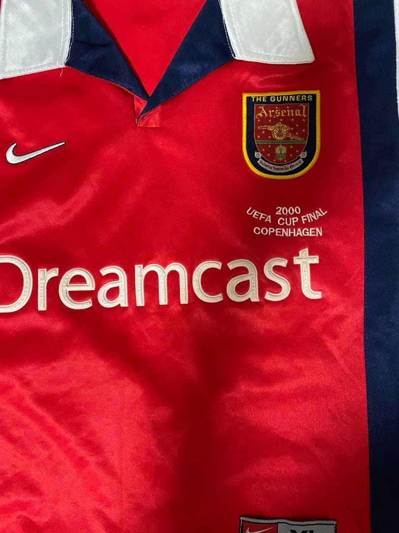 アーセナル 2000 UEFAカップファイナル シャツ XL vintage
