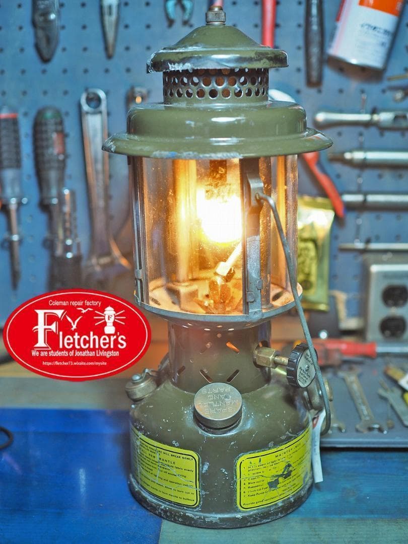 パンダさん専用　1973年 Coleman252 USミリタリーランタンt10