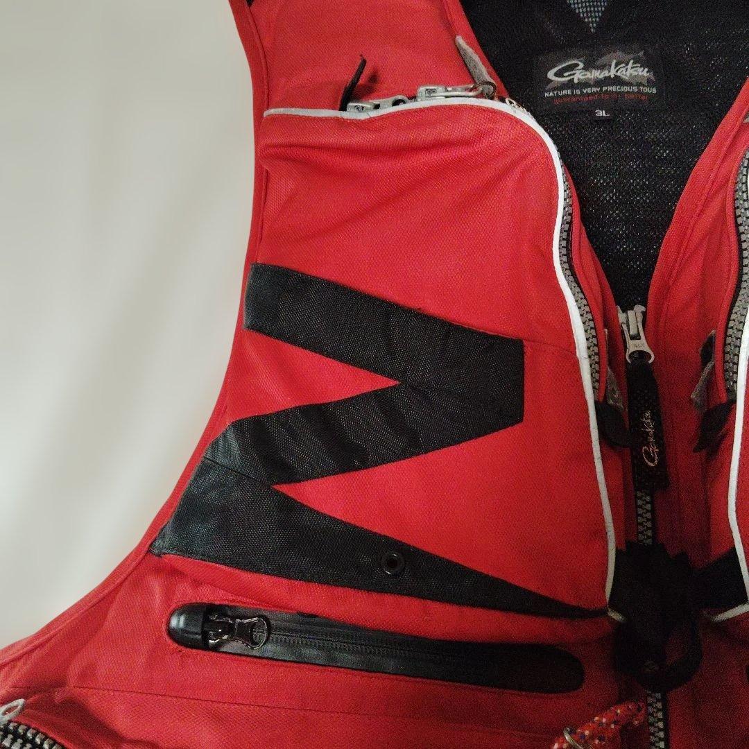 がまかつ　磯　フローティングベスト 　枕付き　3Lサイズ