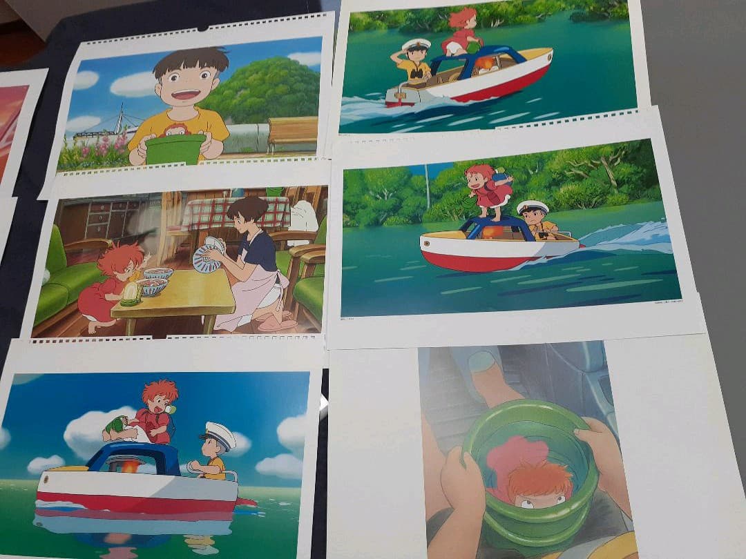 【16】崖の上のポニョ　作品集ジブリカレンダーGBL　収集完了