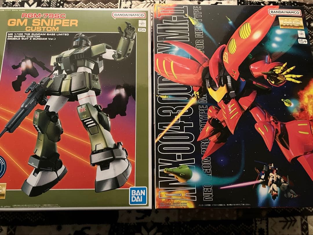 MG キュベレイMk-II プルツー専用機　　マーク2 おまけ付き