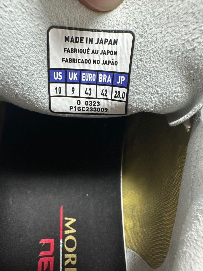 美品 28cm モレリアネオ4 JAPANMIX ホワイト サッカー スパイク