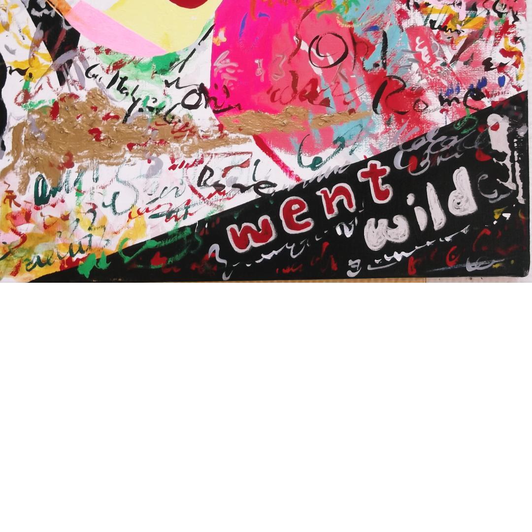 カブリオレ　真作保証　クリア・クリムゾン「Roman Holiday」